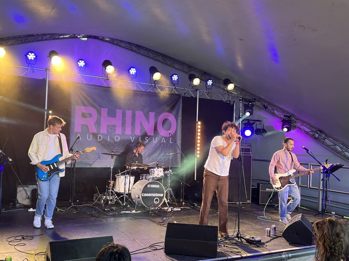 Always great to see the excellent @sadboysclb , top set at @VictoriousFest yesterday. Great to see a few SBC T-shirts there! 🔥👏