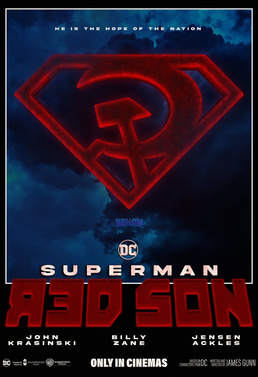 KenLeGraphiste's tweet photo. #LesFilmsDuMultivers

SUPERMAN: RED SON

"He is the HOPE of the NATION"

#dc #dcuniverse #jamesgunn #superman #fanart #fanposter #movie #johnkrasinski #billyzane #jensenackles #redson #multiverse #art #GraphicDesign #LogoDesign #Logo https://t.co/jyLSImRdXl