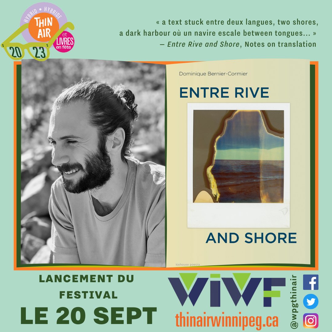 WPGTHINAIR's tweet photo. D’ici au 20 septembre, nous présentons les livres qui sont en vedette à #THINAIR2023 / #Livresenfête2023 !

Livres en fête. Célébrons l’écriture en français avec des livres qui touchent et transcendent la communauté francophone ! https://t.co/6fwclSKK2E