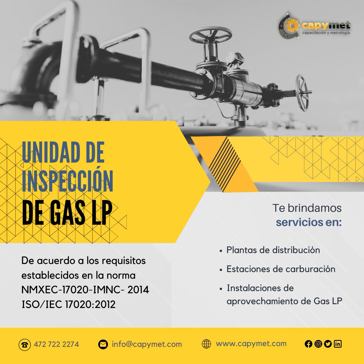 ¿𝐒𝐚𝐛í𝐚𝐬 𝐪𝐮𝐞...

En un reporte de la CENAPRED, se registró en su base de datos durante el periodo de enero de 2003 al 31 de mayo de 2021 un total de 𝟭,𝟯𝟱𝟰 𝗮𝗰𝗰𝗶𝗱𝗲𝗻𝘁𝗲𝘀 𝗽𝗼𝗿 𝗴𝗮𝘀 𝗟𝗣? 

Contáctanos y asegura el bienestar de todos.