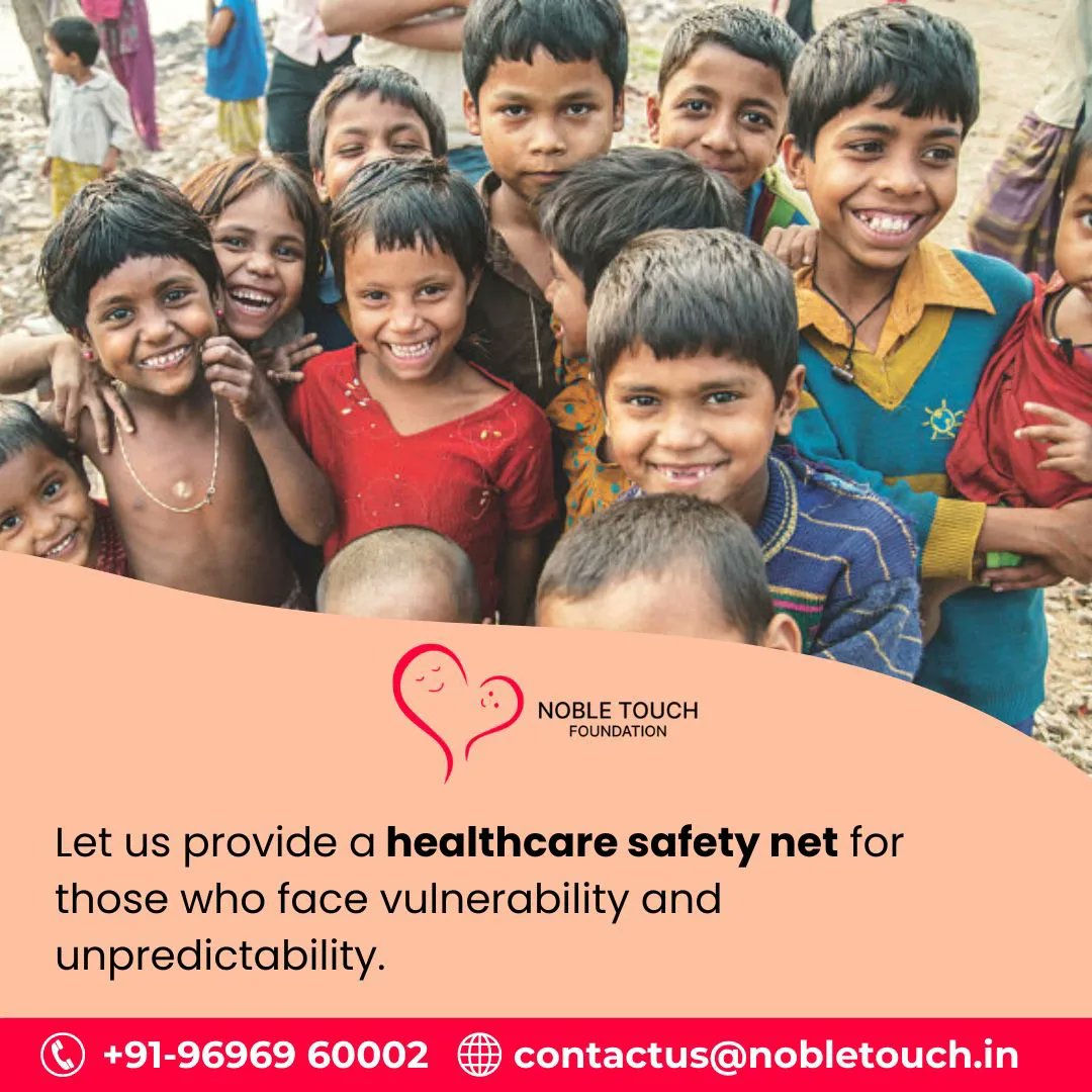 Together, we can realize the human right to health. The mission of the Noble Touch Foundation is to help those in need, especially those who are less fortunate. 

#HealthcareForAll #DonateForHealth #NobleTouchFoundation #HealthcareAccess #BuildingACaringCommunity #Supporting