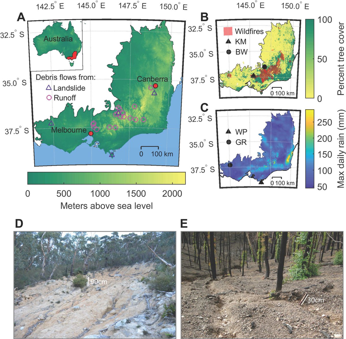 GSAPublications's tweet image. Learn about #debrisflow as a result of wet and dry #climate extremes in this #GEOLOGY article by Petter Nyman and colleagues: doi.org/10.1130/G45939… #geology #hazards #geoscience #GSAPubs @geosociety