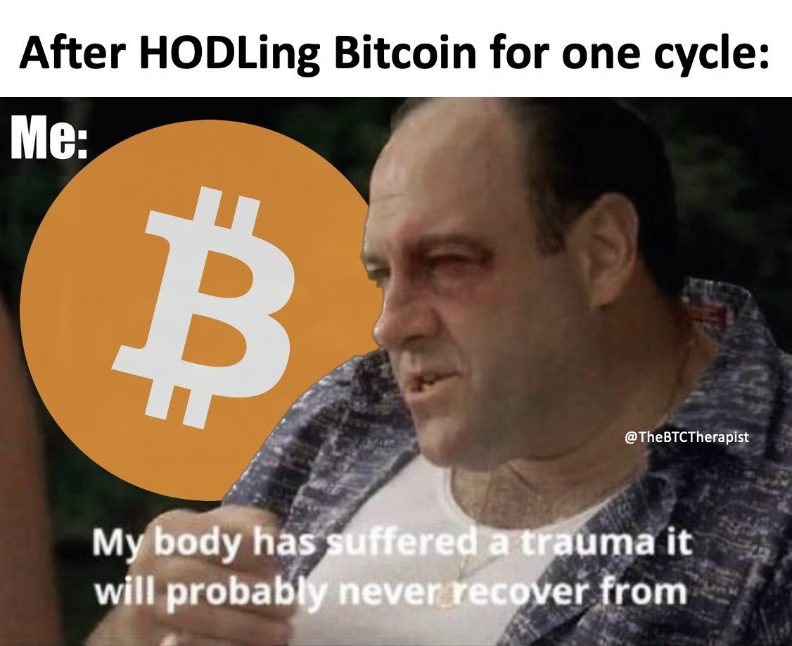 TheBTCTherapist's tweet photo. Bitcoiners are built different. #BTC https://t.co/TjbHFkrQn7