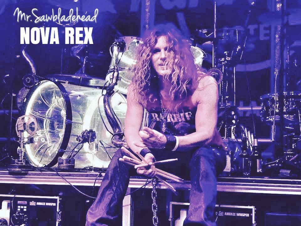 RockAllOut's tweet photo. Today 5-7 PM EST on Real Talk With G-LOVE We interview Shawn "Mr. Sawbladehead" Lowery Drummer from Nova Rex Catch us on https://t.co/pg5DA8U20v *Mr. Sawbladehead Designs *Nova Rex *Newly Released Documentary https://t.co/V1G2ALs3S8