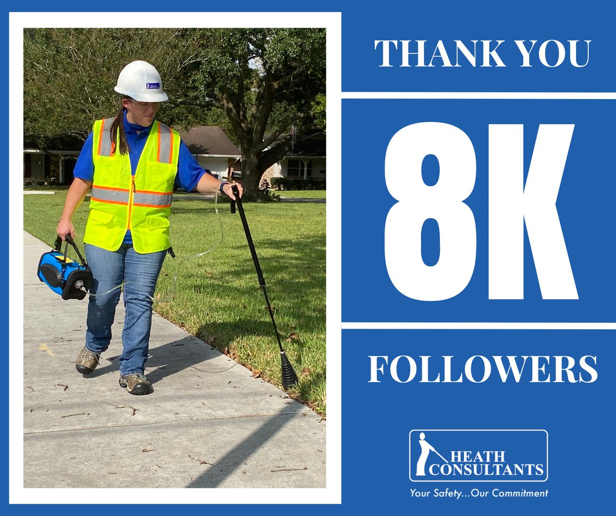 Heath Consultants thanks everyone for helping us reach 8K Followers on LinkedIn. 

We applaud everyone for their continuous commitment to bringing quality and safety to the environment and communities we share. 

"Your Safety... Our Commitment"