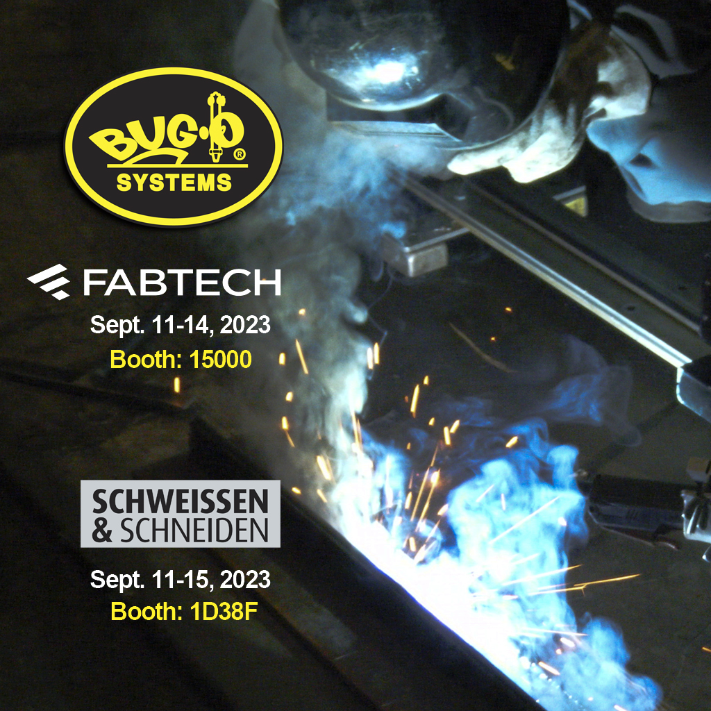 BugOSystems's tweet photo. Only two weeks away! Schweissen &amp; Schneiden in Germany and Fabtech in Chicago, USA. Visit us - Fabtech - booth: 15000 and Schweissen &amp; Schneiden - booth: 1D38F. #BugoSystems #MadeinUSA #FabtechExpo #FABTECH2023! #welding #conference #chicago #schweissenundschneiden #messeessen https://t.co/AW1NWqfGed
