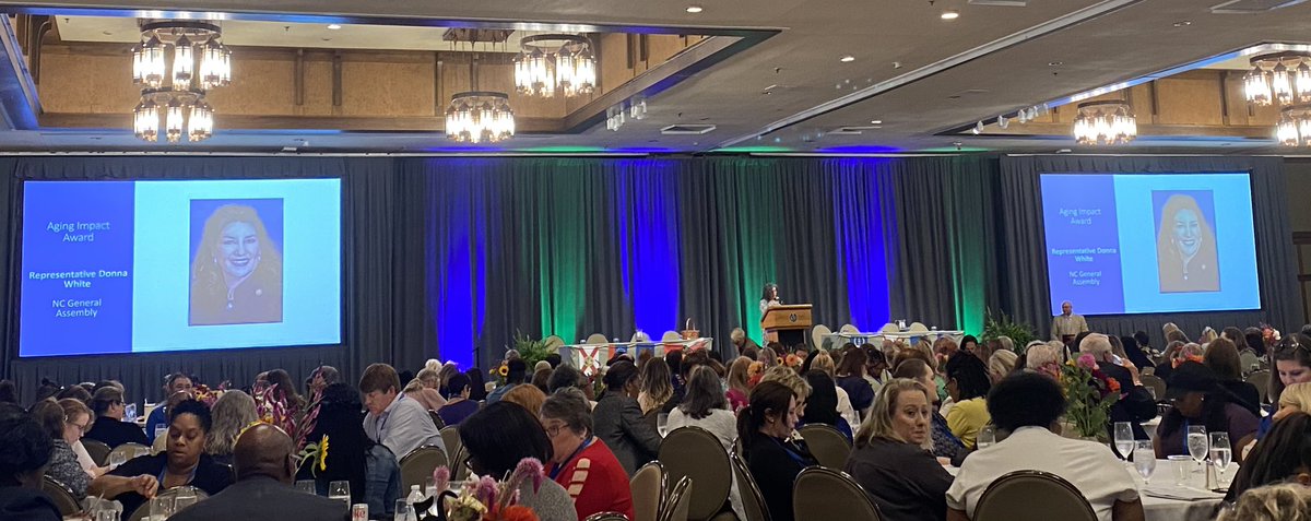 NathanRamsey115's tweet photo. Congratulations NC House Representative Donna White for receiving the SE4A Aging Impact Award for her support of older adults. #ncga #ncpol #se4a #olderadults #aging https://t.co/1iGvZYYccT