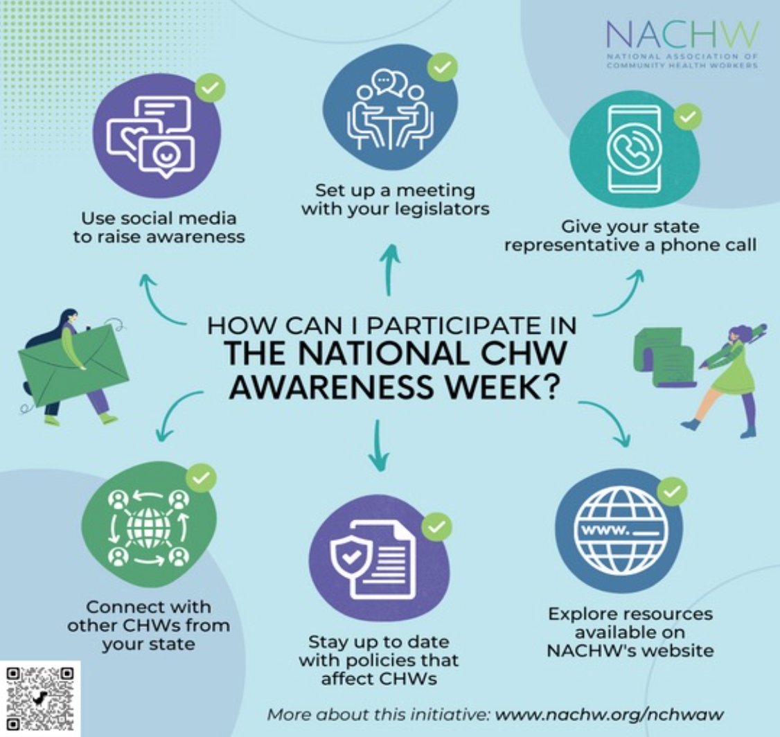 HealthyFutureGA's tweet photo. Want to learn more about ways that you can advocate for CHWs? Here are a few ways to get involved. You can also reach out to @GeorgiaWatch to enroll in our Civic Advocacy training and gain more knowledge about grassroots advocacy. #GACHW #CHW #NCHWAW @CHWNational https://t.co/deAVtZEaXo