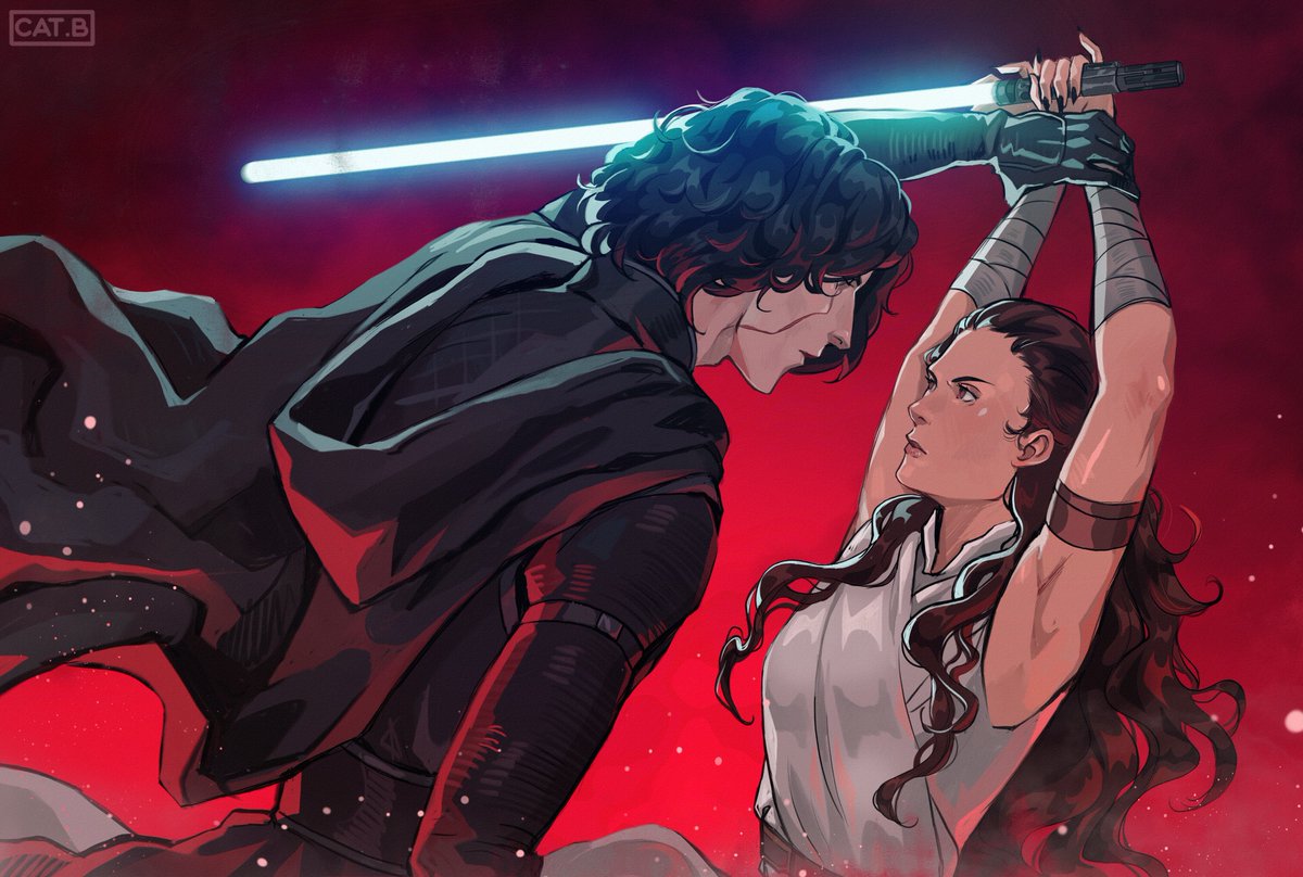 baiyun_cat's tweet photo. Piece for @queenofharts191

#commission #StarWars #reylo  #kyloren #bensolo #reyskywalker https://t.co/viWlYgVhzX