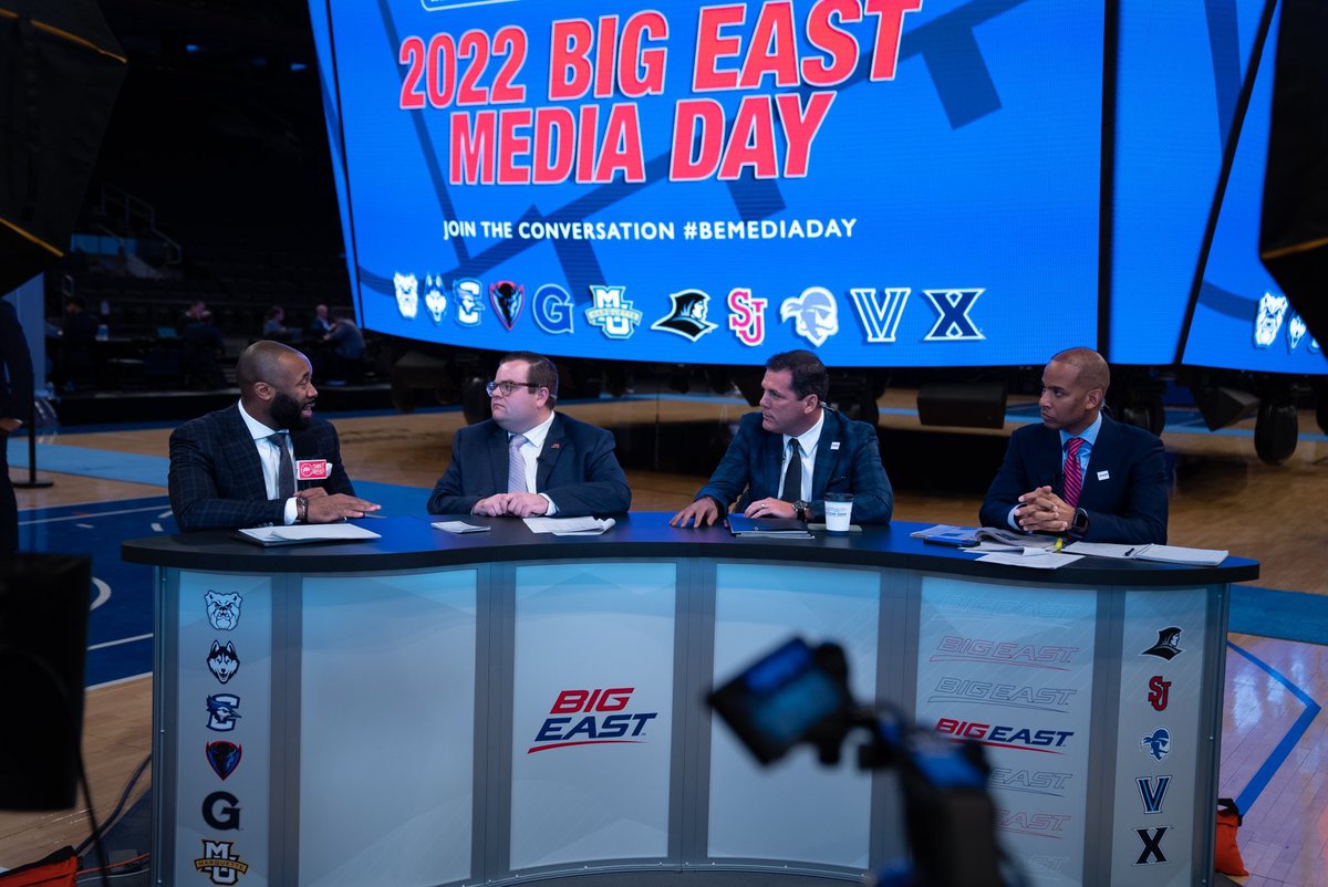 BIG EAST Media Day. October 24. Madison Square Garden. Need we say more? The day will begin at 9:30 AM. Cancel your morning meetings and tune in for live coverage.