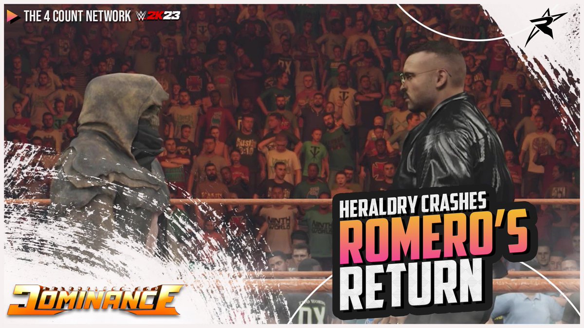 _RelentlessPro's tweet photo. ⭐️NOW Available on the @The4Count Network⭐️

On Dominance, Ryan Romero made his long awaited return to RPRO since WrestleFest 3. An unexpected Heraldry crashed the return and came face to face with Iron Dragunov!

⬇️ LINK ⬇️
https://t.co/QjTMOfs1MN
——
#WWE2K23 https://t.co/LD2ZgS6UcQ