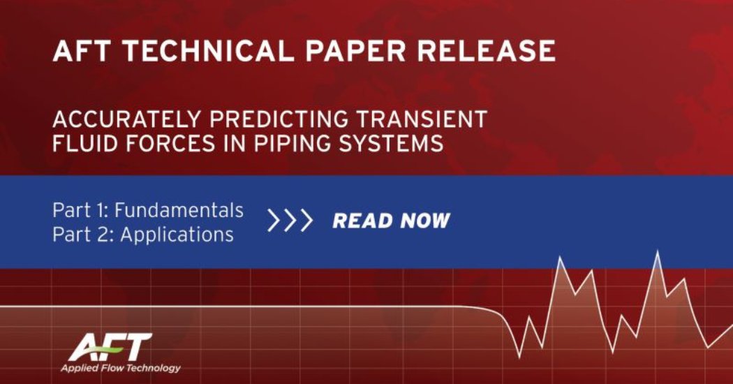EmpoweringPumps's tweet photo. Delve into the fundamentals of accurately foreseeing fluid dynamics in piping systems with @appliedflowtech. Part 1 of this white paper series is a must-read for fluid mechanics enthusiasts. https://t.co/iKCP9IHhVw
#FluidForce #PipingSystems #Piping https://t.co/3aRSU5uB34