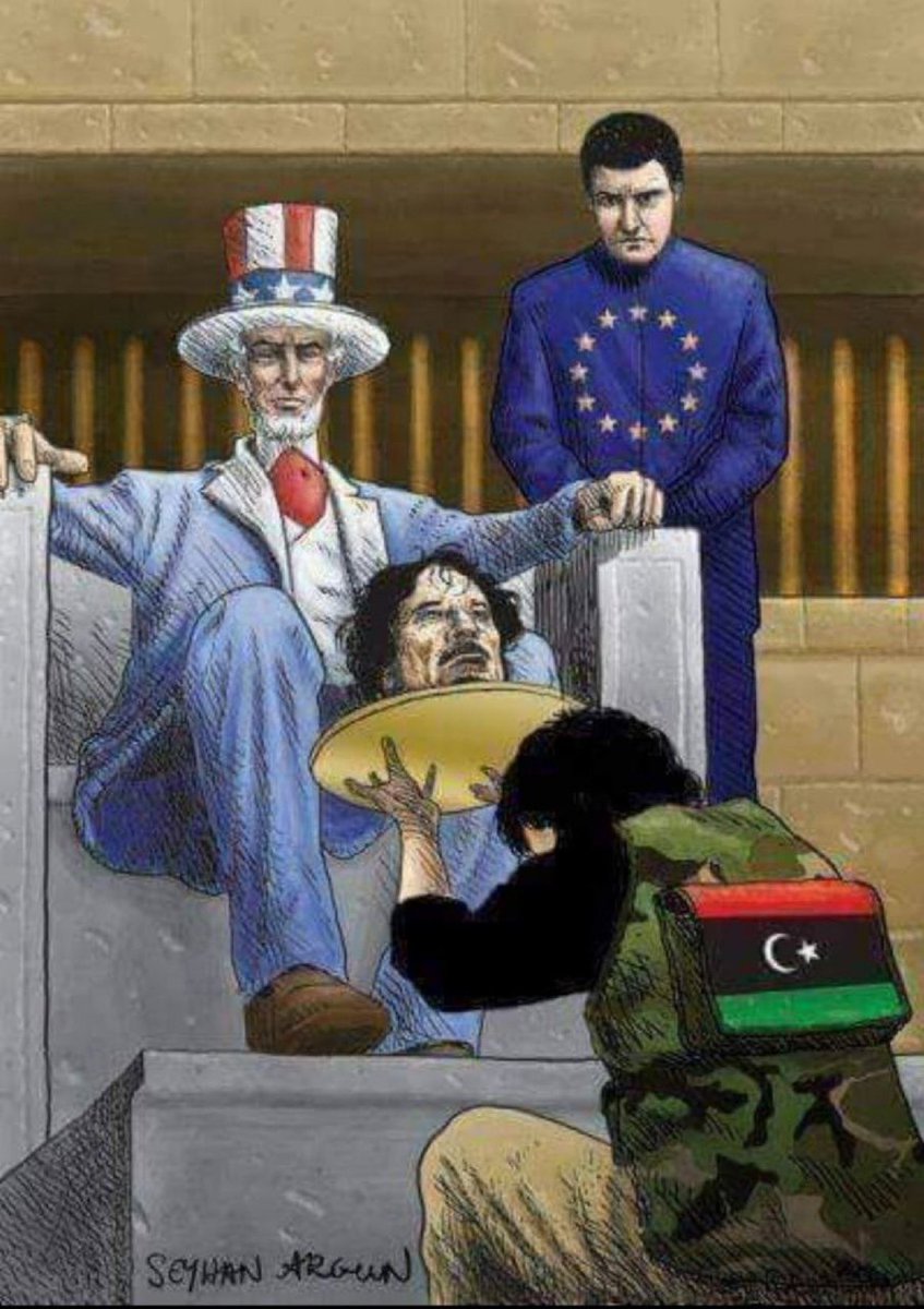 Gadafi advirtió la llegada de "millones de negros" a Europa si él perdía el poder en Libia.