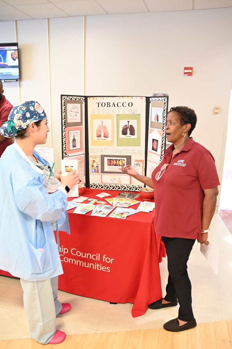 Weekend Recap:  LCHC partnered with MedStar Washington Hospital Center and DC WIC on a pop-up market and communityeducation event that provided resources to the community on healthy living.