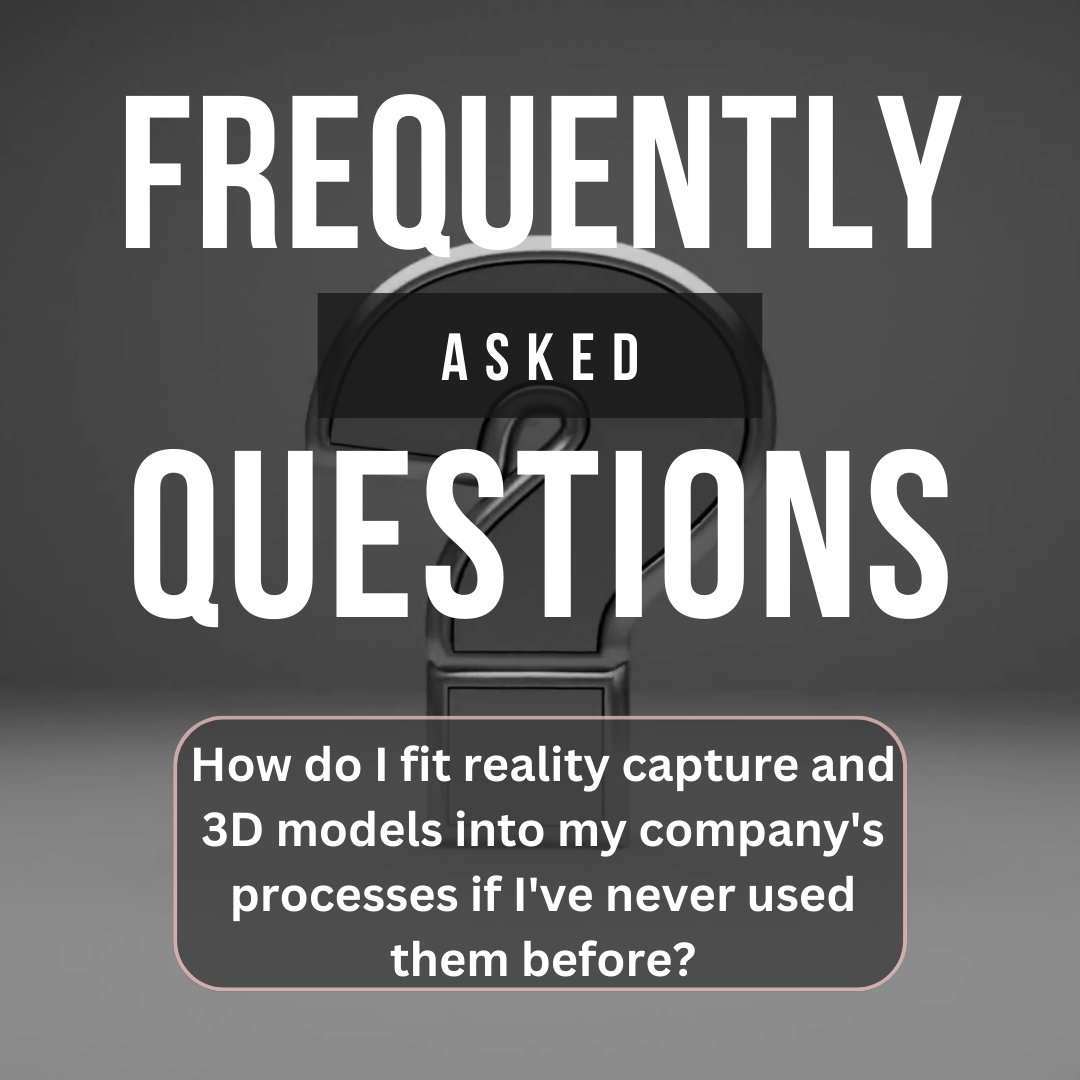 How do I fit reality capture and 3D models into my company's processes if I've never used them before?  ✔︎ The best way to do this is to first schedule a call with us!   Visit our FAQ page to learn more! #businessprocessimprovement #realitycapture #aecindustry #sitescout360