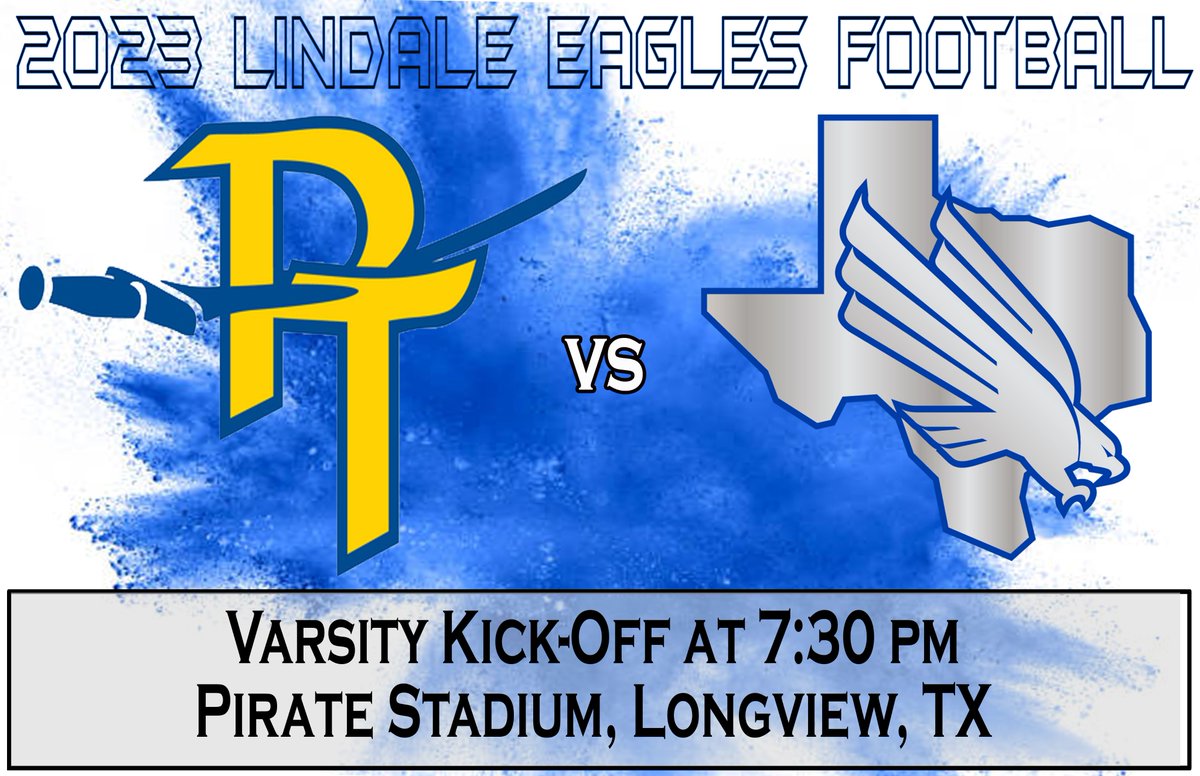 Lindale_FB's tweet photo. Great start to the season and looking to build on it this Friday as we travel to Longview to take on the @PineTreeFB Pirates! Looking to go 2-0 on the season! @Coach_Cochran @LISD_Surratt @LHSEagleEye #ALLIN #Unityisthe🤫 https://t.co/cdTdInAXnL