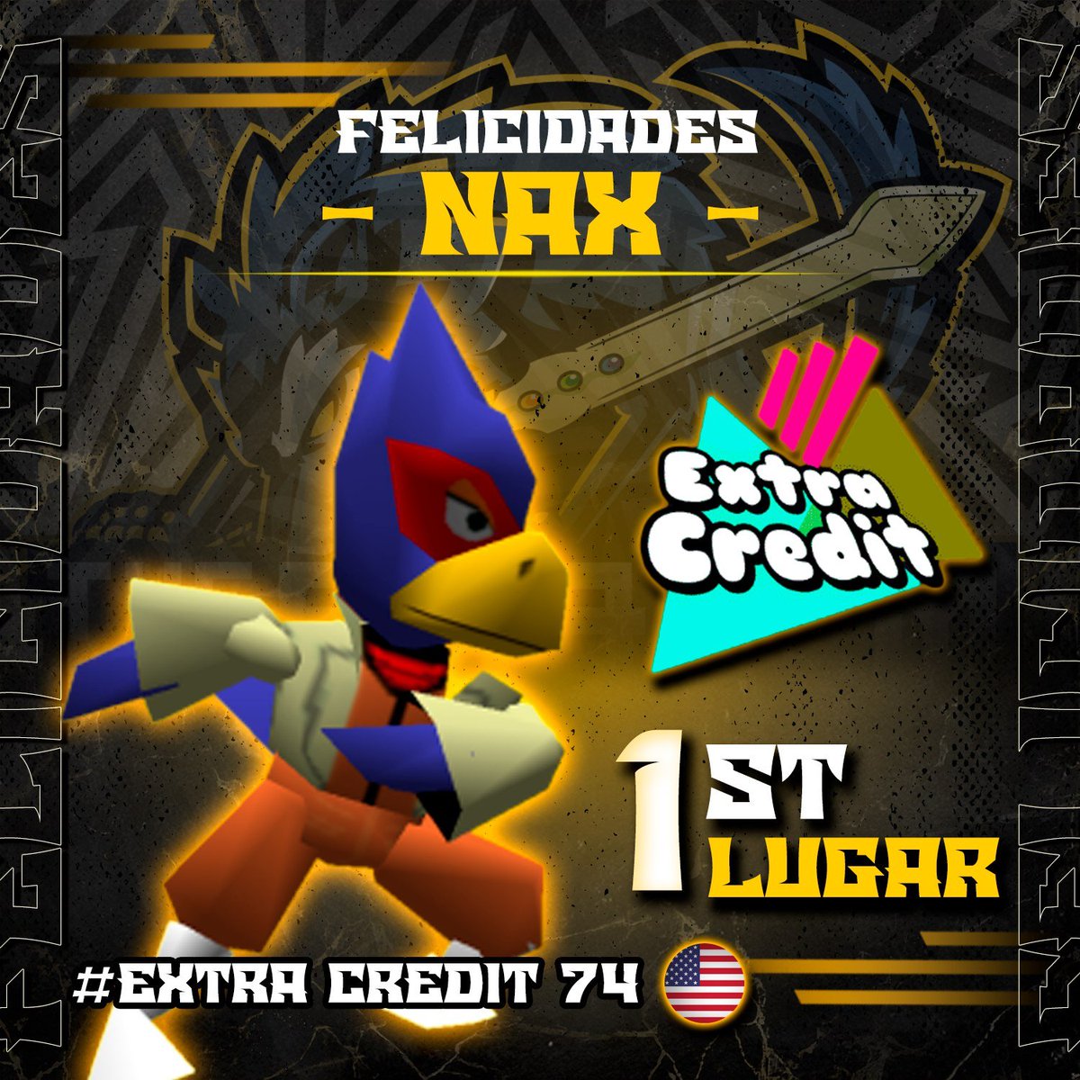 Directamente desde USA nuestro querido @Nax11HD se lleva el 1° lugar en una run casi perfecta desde Winners y demostrando un gran nivel en Smash Remix fuera del país. Muchas felicidades Nax, llenas de orgullo a nuestra nación 🫡 💪 start.gg/tournament/ext…