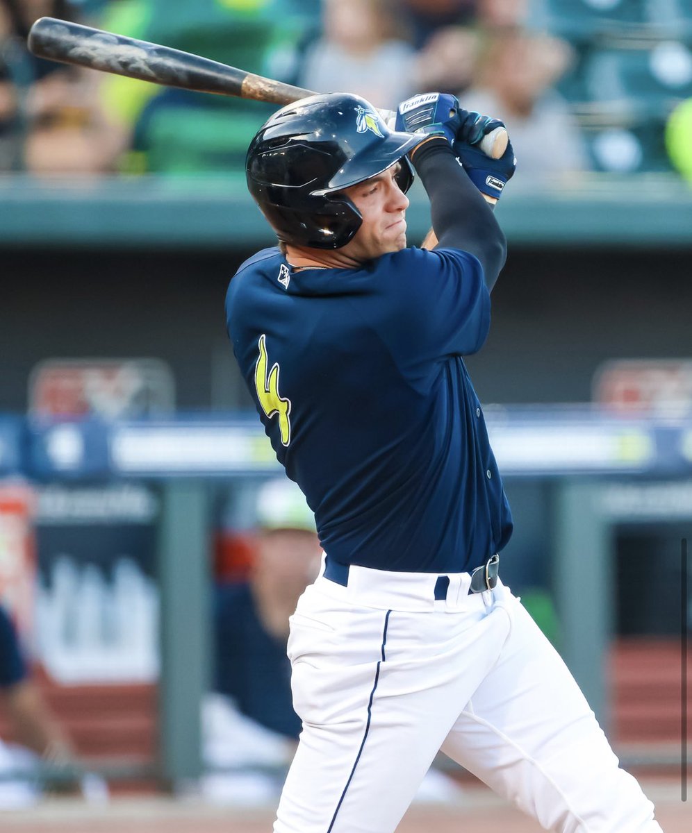 Trevor Werner was named the Carolina League Player of the Week. He slashed .478/.542/1.217 on the week with 2 2B, 5 HR, and 11 RBI. He has a hit in 11 straight games.
#Royals #WelcomeToTheCity