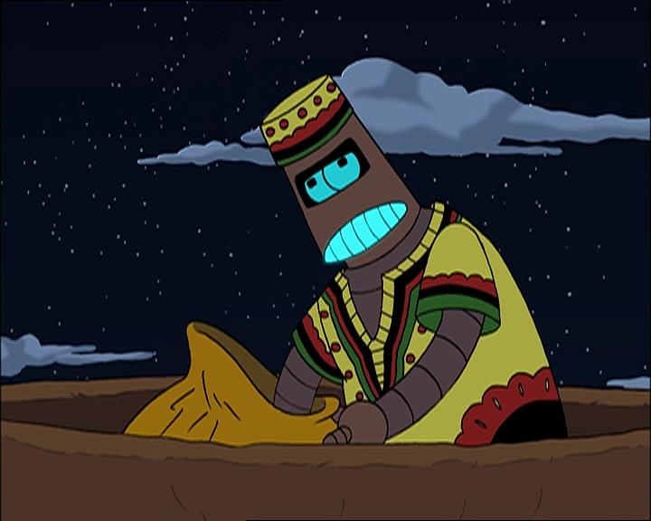 Today, we dedicate this week's episode of #Futurama   to the late Coolio who gave us the voice of Kwanzaa Bot! #RIPCoolio