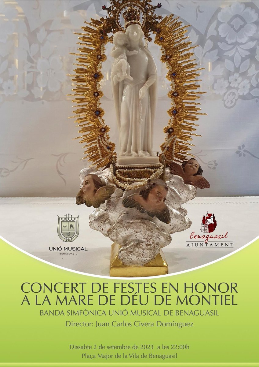 Un any més tenim preparat un gran concert de festes, aquest dissabte us esperem a la Plaça Major.