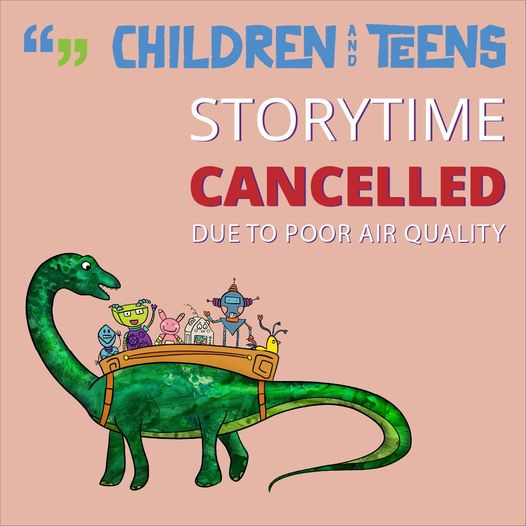 Program change ALERT! Storytime at Family Place is CANCELLED due to poor air quality. Please come to the library. It's nice and cool, and a lovely place to relax & read books 📘📗 #newwest #newwestminster #nwplibrary #bcsrc2023 #summerreadingclub2023 @newwestfamilies