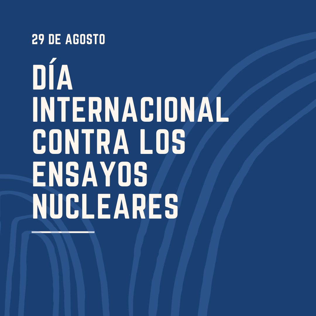 ONU_es's tweet photo. Los ensayos nucleares destruyen el medio ambiente y el desarrollo económico, además de las terribles secuelas para la salud de las personas.

Son un vestigio de otra era que no tienen cabida en este siglo.

Más sobre el Día contra los Ensayos Nucleares: https://t.co/QXqkXhJbe3 https://t.co/5ab20snFpn