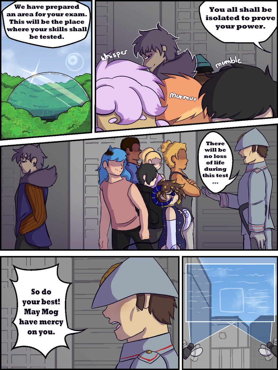 BeastQuadrants's tweet photo. (Pg. 4-6)
Pickle in a what now..?

#QuadrantsofBeasts #QoB #comic #originalcomic #digitalart #digitalcomics https://t.co/ZVmvEhfnE6