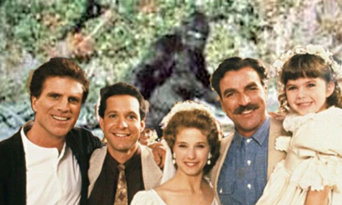 Tommy Quang (@worldofstrange) on Twitter photo Hardly visible on grainy old VHS but the Blu-ray of Three Men and a Little Lady has revealed what appears to be the Sasquatch in the background of the hit sequel. Can anyone explain this? <a href="/TedDanson/">Ted Danson</a>? #ThreeManAndALittleLady #Cryptozoology Hardly visible on grainy old VHS but the Blu-ray of Three Men and a Little Lady has revealed what appears to be the Sasquatch in the background of the hit sequel. Can anyone explain this? <a href="/TedDanson/">Ted Danson</a>? #ThreeManAndALittleLady #Cryptozoology