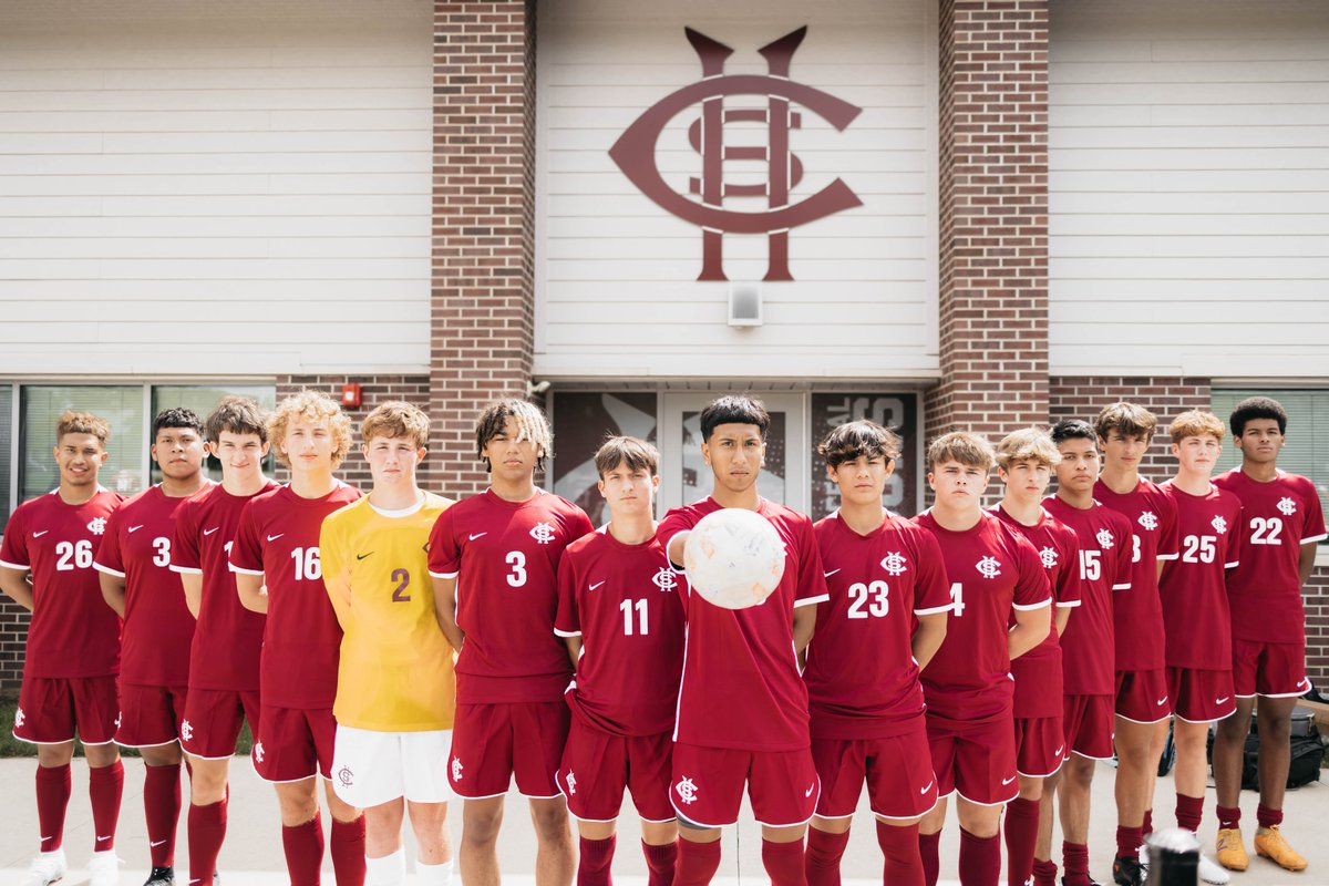 CHSMensFutbol's tweet photo. GAME DAY! Finally. Your @CHSMensFutbol will host Big 12 conference rivals @ironmensoccer to kickoff the season! Varsity game will start at 6:30 and JV at 5:00. All games are at the beautiful new field just north of the school on Church St. Let's Go Maroons! #work #family https://t.co/hvuZXGk6Od