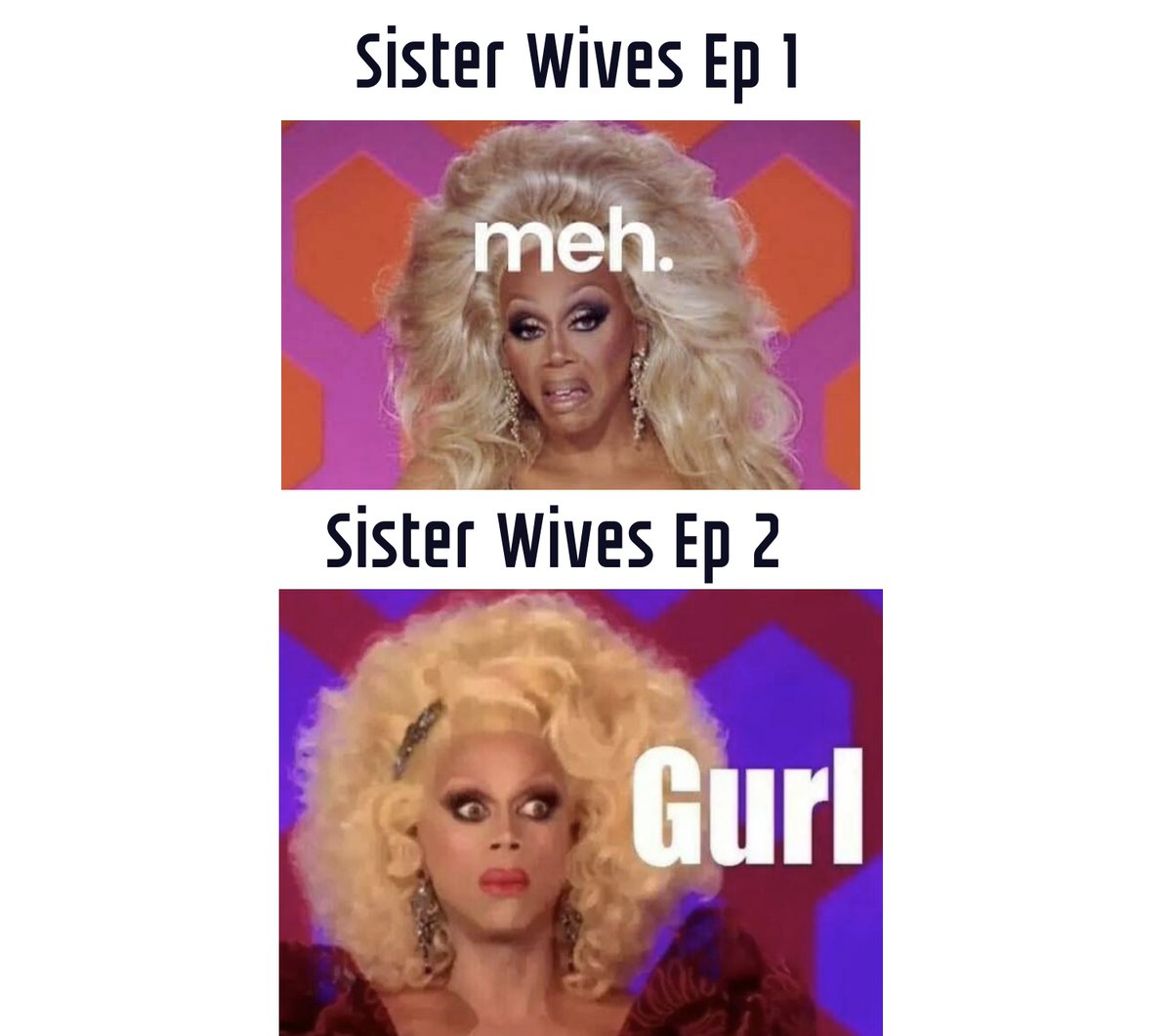 Episode 1 was just the warm-up

#SisterWives #SisterWivesTLC