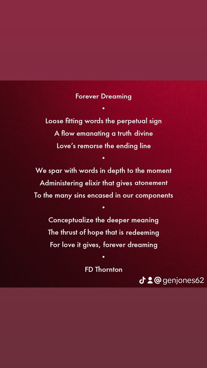 Forever Dreaming


#poetryandart #thestruggle #communication #relationships #honesty #necessity #grace #soulmates #somethingbeautiful