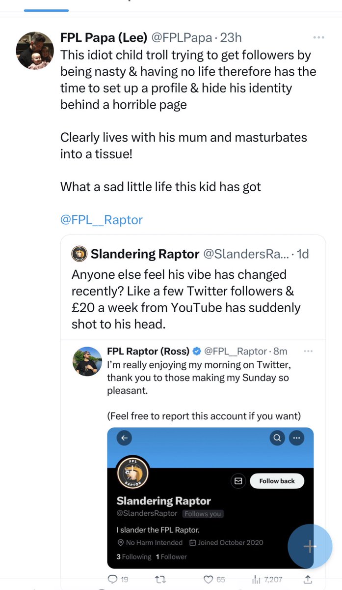 Slandering Raptor tweet media