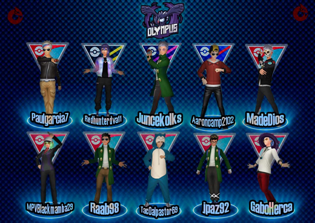 Nuestro equipo listo para afrontar <a href="/ArenaLegMX/">Arena Legendaria MX</a> , muchó exito cracks, a poner el nombre de Olympus en alto