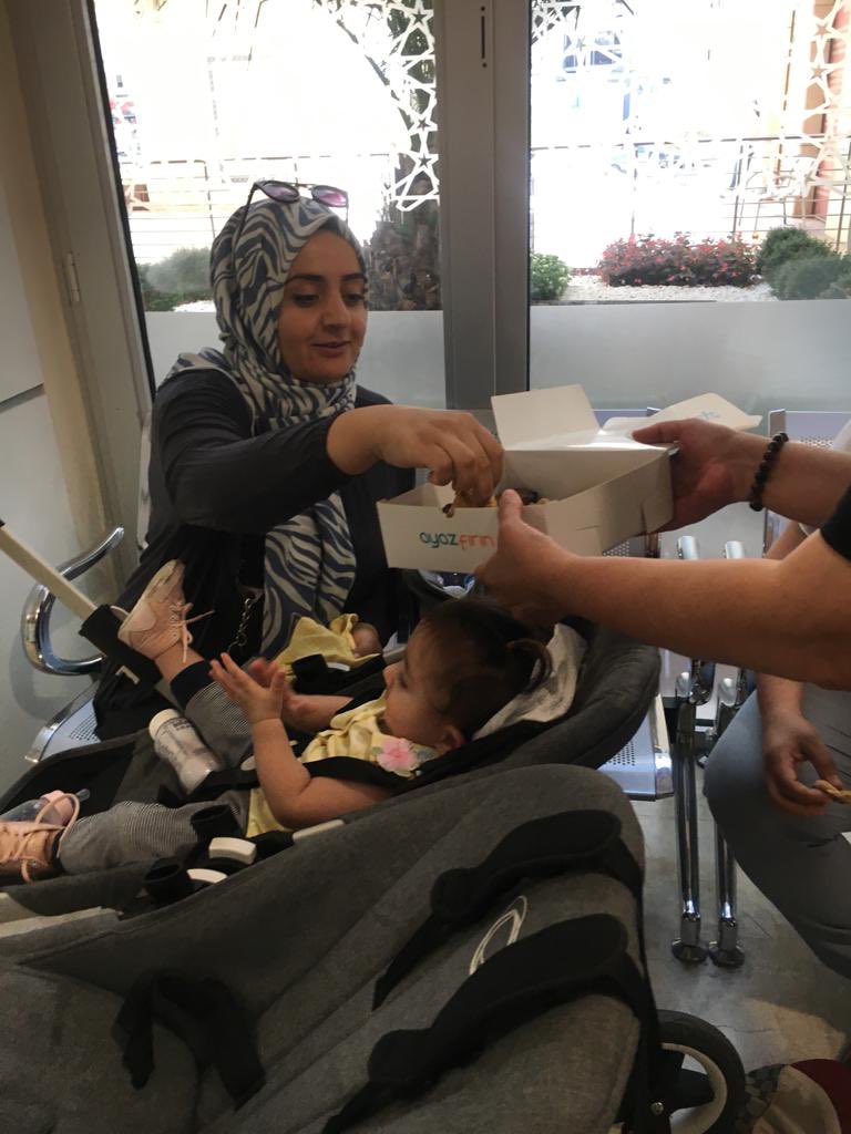 Numarasını bekleyen vatandaşlarımıza ikramlarımız #HayatınızınHerAnında