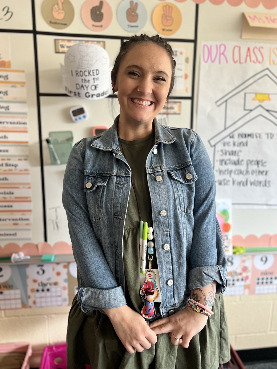 Ms. Lily Newman is a first year, first grade teacher at Anderson Elementary. She fell in love with teaching when she was a para. “My heart is to be there for the kids.” Welcome to WPS, Lily!