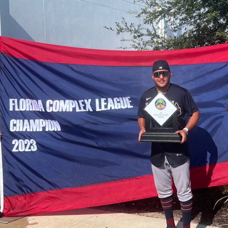 Congrats to Marco Patino and his team on winning the FCL Championship.

#braves #2023 #pbm #milb