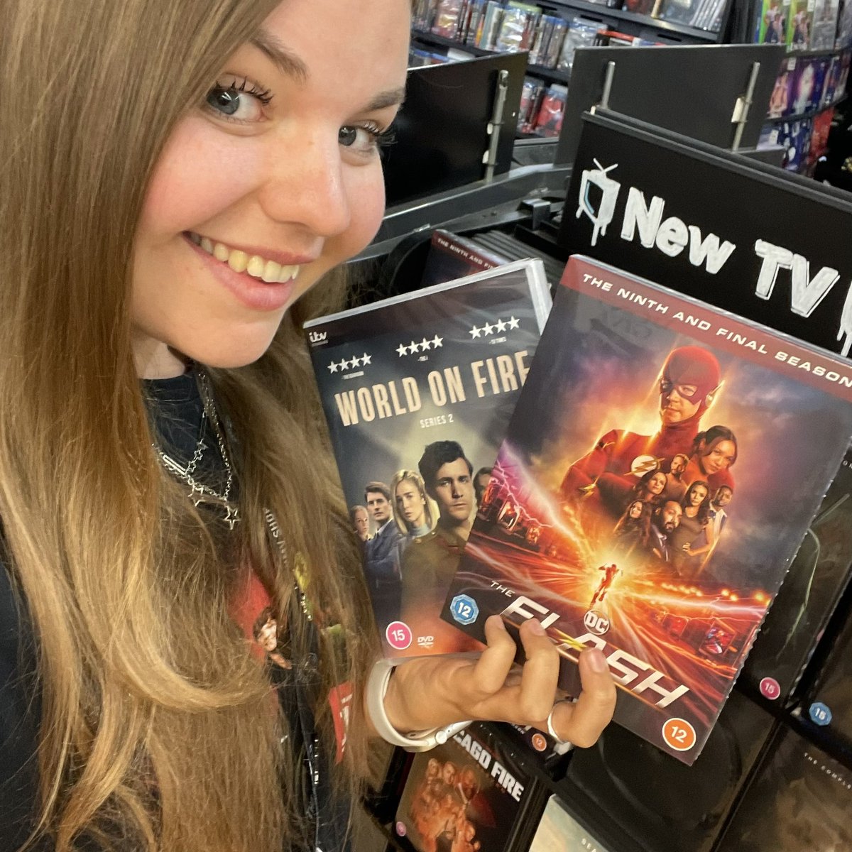 📺 NEW TV RELEASES! Including The Flash Season 9 and World on Fire Season 2! 🤩 #newrelease #hmv #hmvluton #theflash #dc #worldonfire #itv @hmvtweets