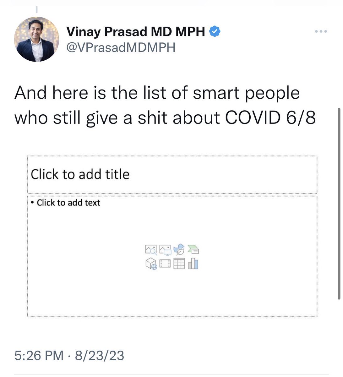 Jonathan Howard MD tweet media