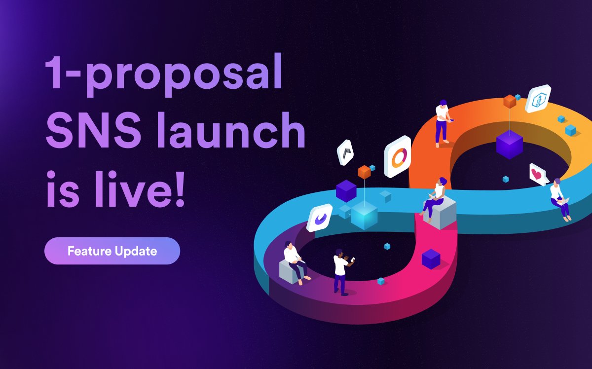 DFINITYDev's tweet photo. All proposals have been adopted by the #ICP community, and the 1-proposal SNS initialization feature is enabled! 🎉🎉
Thank you all for voting! See, the documentation here:
https://t.co/FnCVvsCVgb
You can also try it out by running SNS locally:
https://t.co/ZsJ927uPA4 https://t.co/zAK2EtLVxV