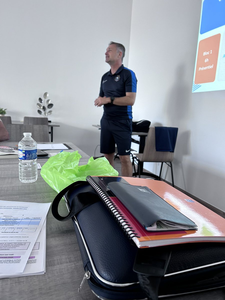 AEF561's tweet image. Réunion de rentrée de la Commission Technique du District de Football du Morbihan.