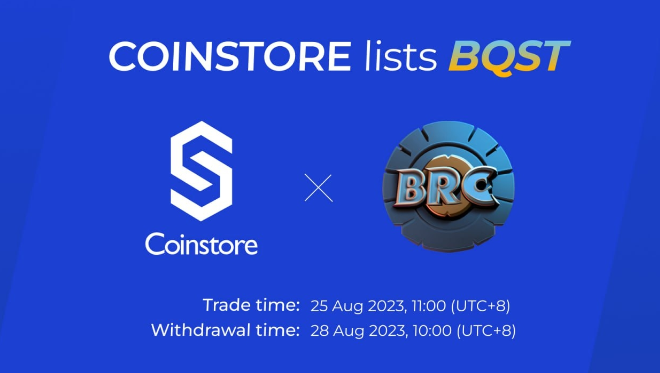 sucimaru__'s tweet photo. Dive into the dynamic realm of GameFi with BrcQuest!
๐ Engage in captivating and crystal-clear lottery draws, all propelled by the cutting-edge magic of blockchain technology and smart contracts.
Don't miss out @BrcQuest @CoinstoreExc
#Coinstore #BQST #BQSTListing https://t.co/lgodV5GSGb