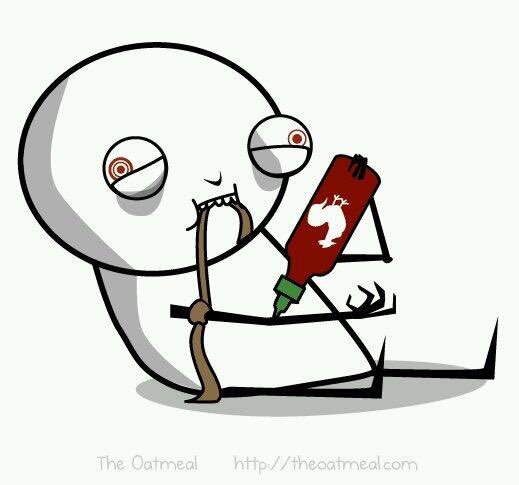 Oatmeal's tweet photo. #SrirachaShortage https://t.co/WM8OCIX2cr