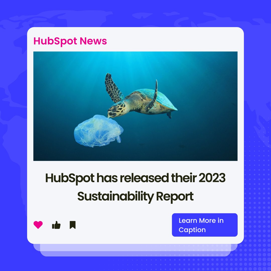 openflowinc's tweet photo. HubSpot recently released their annual Sustainability Report for 2023, sharing a path to net-zero and investments in employees, communities, customer trust.

You can learn more about the report and all the details here: https://t.co/9UdR2kYk5M https://t.co/qJbIiUoY7O