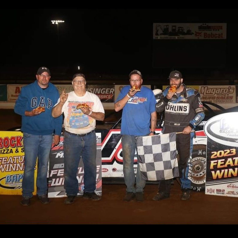 MillerLTMS's tweet image. Can't believe we won our first race @bapsrace on August 19, 2023. Thanks again to all our sponsors and my dad Dale for their continued support and dedication to our family owned team. #LTMS @teams_low