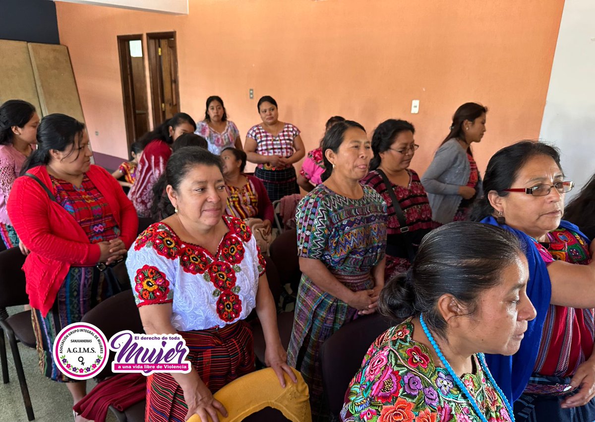 AGIMSsanjuansac's tweet photo. #EnDesarollo
Foro la lucha de las mujeres indígenas indígenas y su resistencia en la salvaguardia de la identidad cultural y del territorio Kaqchikel, mujeres en representación de #Agims escuchan la sabiduría de las panelistas y su experiencia.
#PorUnaVidaLibreDeViolencias https://t.co/bodeKC6rgR