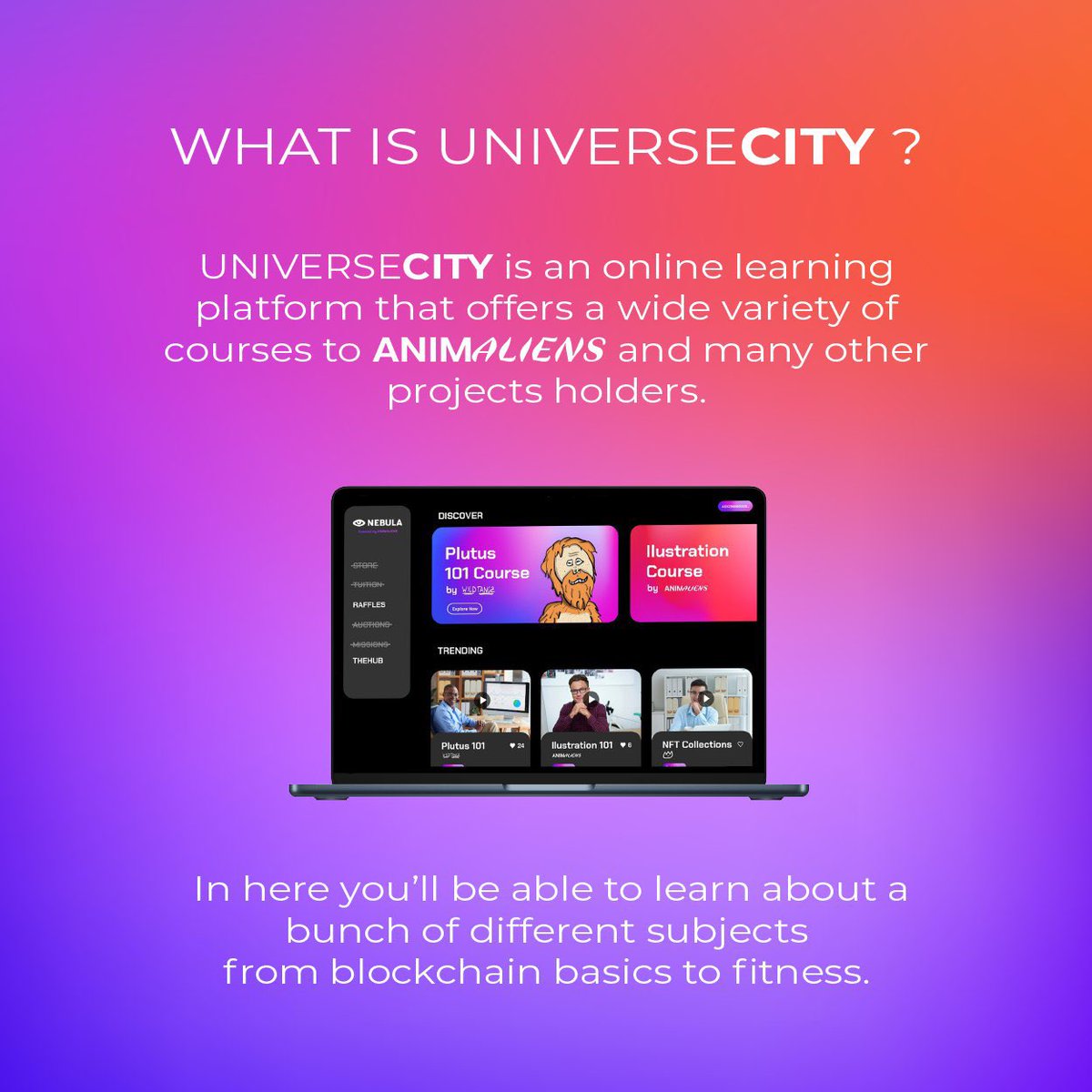 Have you heard? 

We’re doing a relaunch for UniverseCity!

But…

What is UniverseCity?