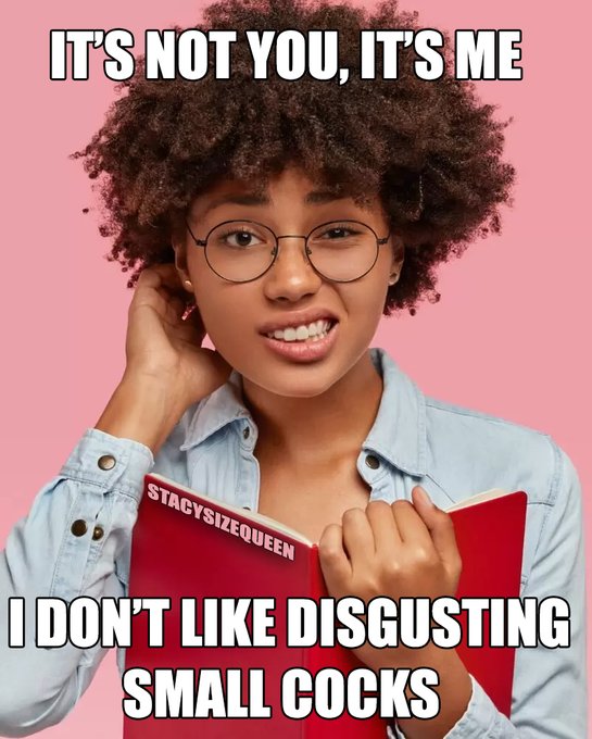 It's SPH Meme Monday! Small Penis Humiliation Memes help spread awareness of how disgusting small dicks<a href="/tag/memes"class="tags"><span>#memes</span></a><a href="/tag/sph"class="tags"><span>#sph</span></a>