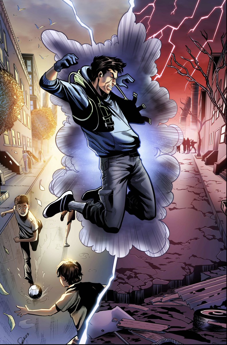 seanwood_writer's tweet photo. 13 days left to get your copy of The Fog Within #1 on #kickstarterread 

$800 from funding. Who will help us? 

After a catastrophic event, an ordinary man is pushed into the future by a mysterious fog.

Check🔗⬇️
https://t.co/P7worNmaOp

#superbacker  #backers #crowdfunding https://t.co/dok6r9bhv0