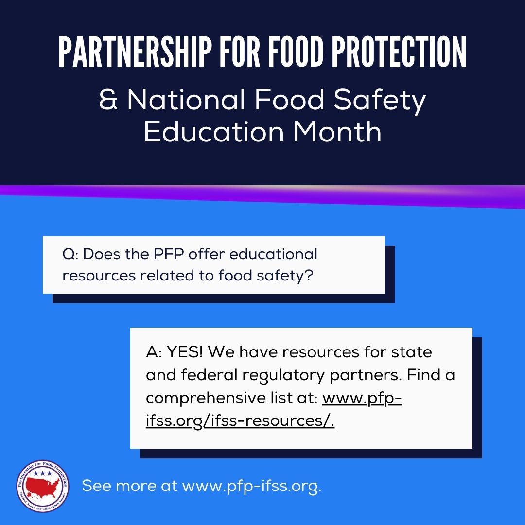 Food Safety Education Month 2022