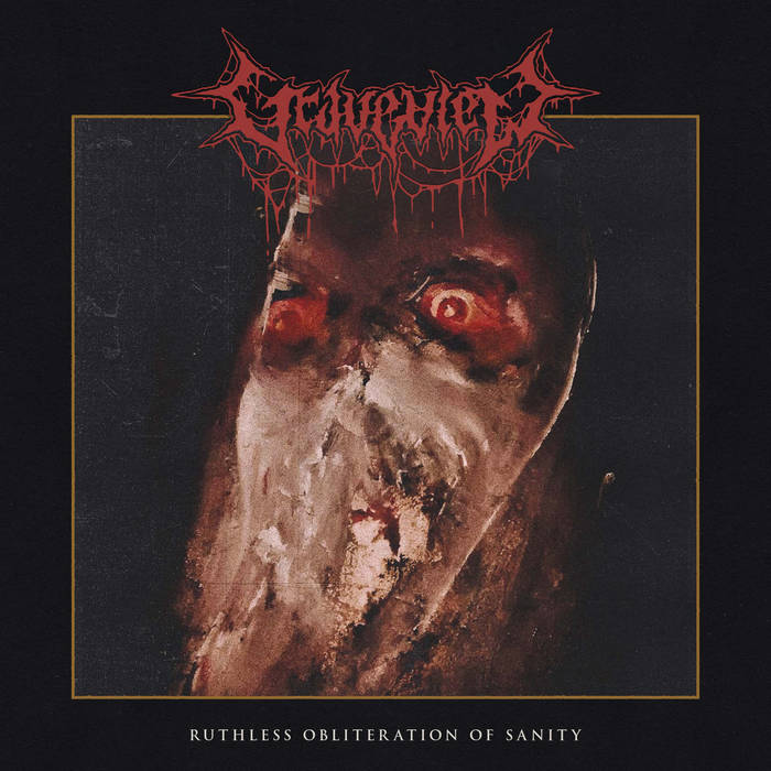 Heavy_Therapy's tweet photo. 1st rctn: 
Graveview - Ruthless Obliteration of Sanity EP (2023)

Love this band's demos. This is nastier, Texas-style DM by way of FL. Brutal, unrelenting, streamrolling modern death metal with a super sick, heavy bass tone. 
FFO: Suffocation, Pneuma Hagion, Penny Coffin. 8.8/10 https://t.co/k4xv6IWqhi